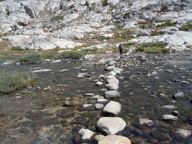 epic stepping stone water crossing
